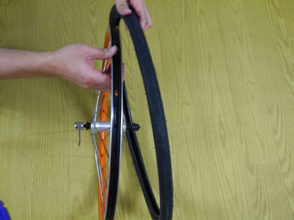 자전거 정비 - 자전거 바퀴의 조립