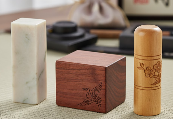 아기 태어난 기념으로 만든 가족 도장