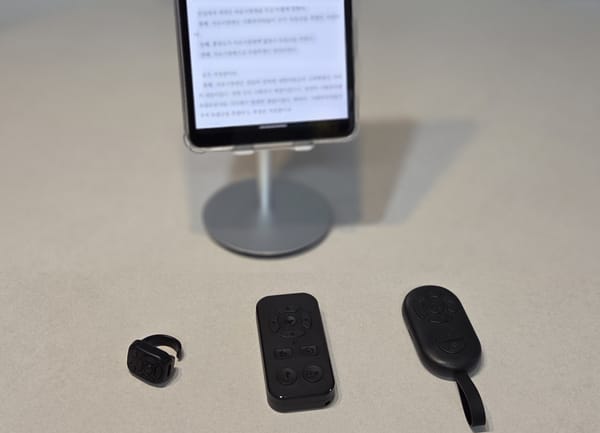 전자책 볼 때 사용할 블루투스 리모컨 3종 구매 후기